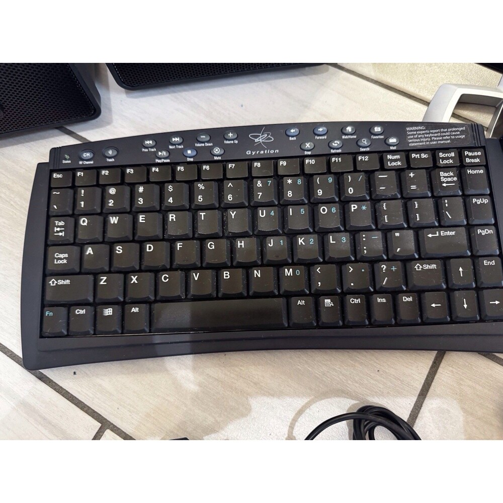Gyration  100 Ft Wireless Compact Keyboard